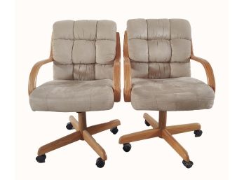 Rolling Swivel Office/Dining Chairs