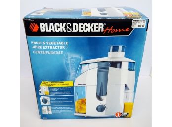 Black & Decker Juicer
