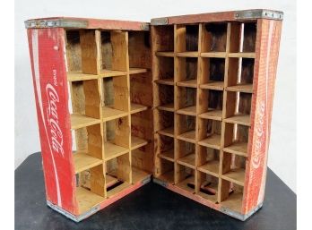 Wooden Coke Crate