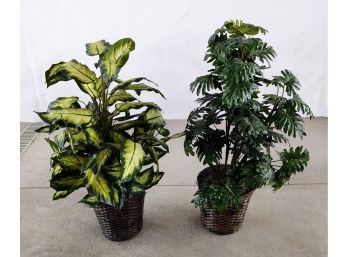 2 Fake Plants
