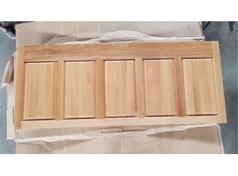 Oak Solid Raised Panels Piece For Kitchen Island