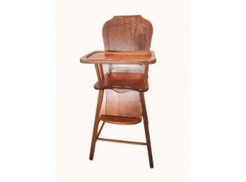 Vitage Wood High Chair