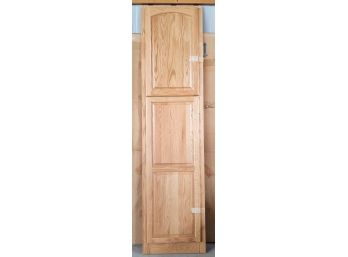 Oak Pantry Frame W/raised Panel Doors