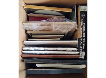 Misc Box Of Picture Frames