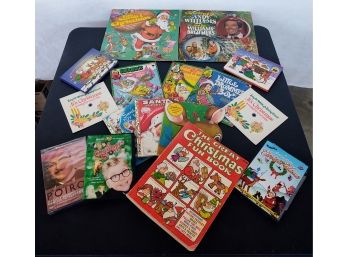 Vintage Christmas Records/Books/DVDs