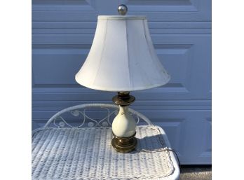Ceramic Lamp With Shade