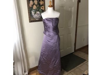 Bill Levkoff Two-Piece Bridesmaid Dress Size 18
