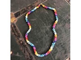 Rainbow Necklace And Bracelet Set