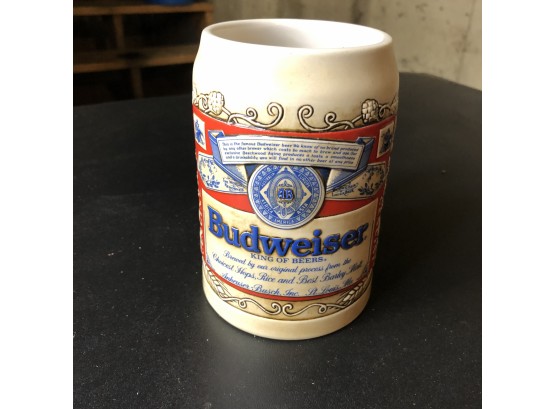 Vintage Budweiser Beer Stein