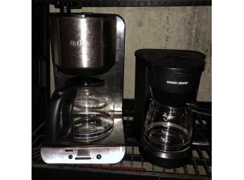 Set Of Two Coffee Makers