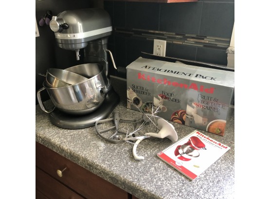 KitchenAid Professional 600 Series Mixer With Attachments