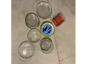 Assorted Glass Baking Dishes