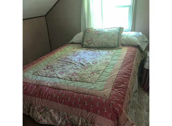 Full Size Mattress, Box Spring And Bedding