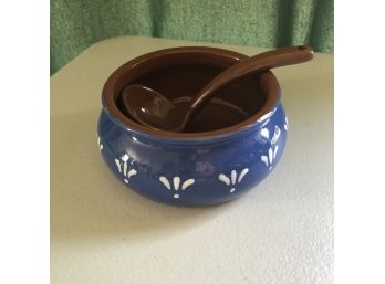 Soup Bowl With Ladle