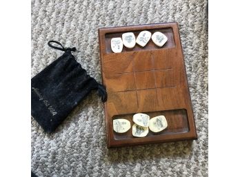 Wooden Tic Tac Toe Board Set