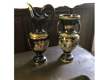 24k Vase Set - Made In Greece