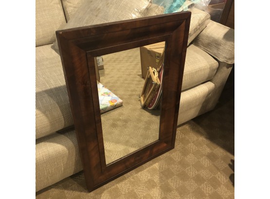 Wood Framed Mirror 30'x21'