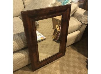 Wood Framed Mirror 30'x21'