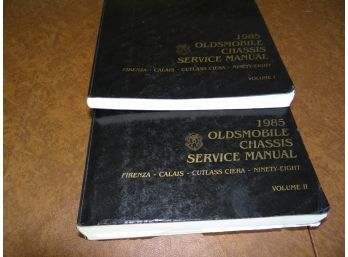 1985 Oldsmobile Chassis Service Manual Set