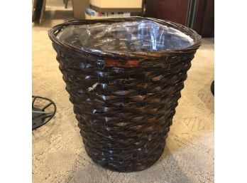 Lined Waste Basket