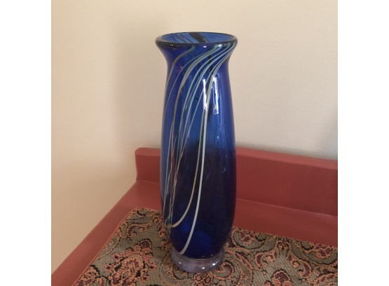 Art Glass Vase - Signed And Dated