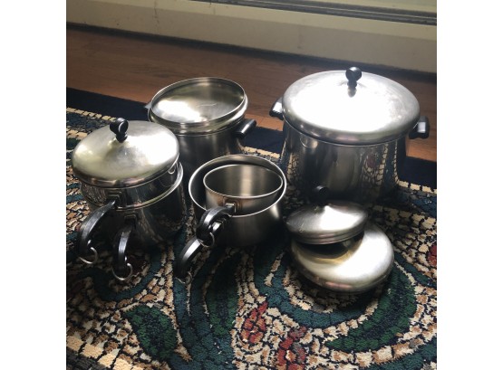Farberware Aluminum Clad Stainless Steel Pots And Pans Set