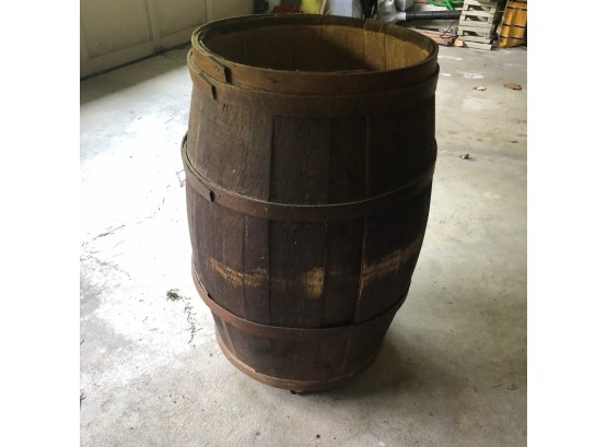 Barrel On Wheels