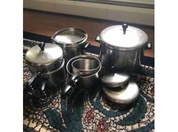 Farberware Aluminum Clad Stainless Steel Pots And Pans Set