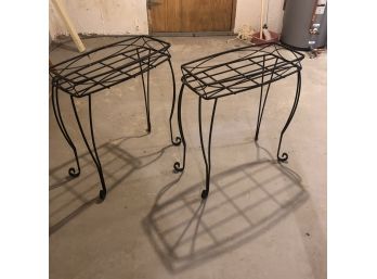 Pair Of Planter Stands