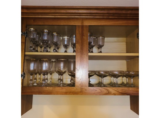 Cabinet Glassware Lot No. 1