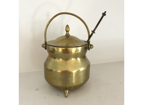 Brass Firestarter Pot