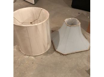 Set Of Two Large Lamp Shades