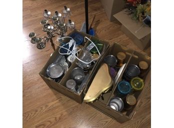 Candles And Cups Lot