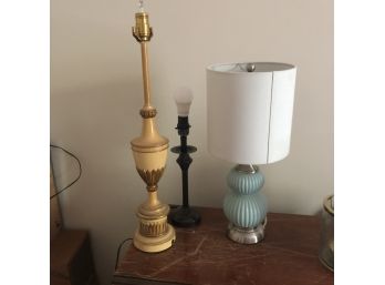 Set Of Three Lamps