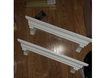 Set Of Two 24' Wall Shelves