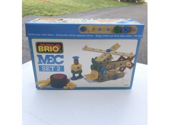 Vintage Brio Mec 2 Wood Construction Set