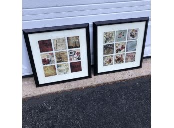 Set Of Two Framed Prints With A Paris Theme