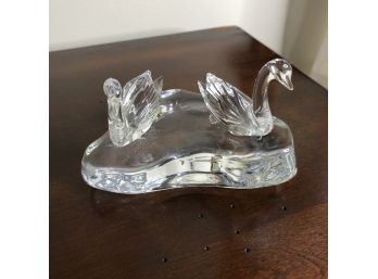 Lenox Glass Swans
