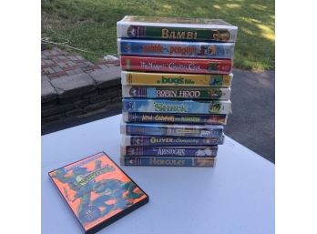VHS Lot And One DVD