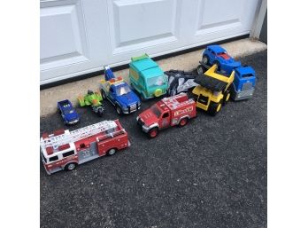 Toy Truck Lot: Tonka, Little Tikes And More