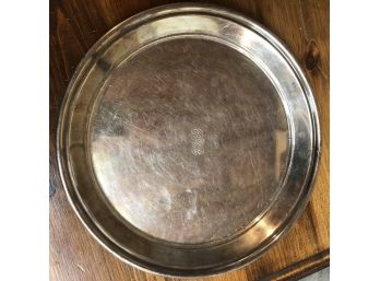 Elkington Silver Plate Round Tray 10.25'