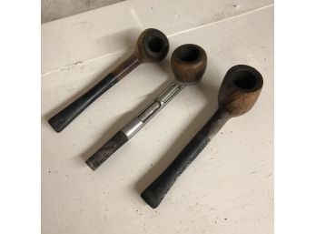 Three Vintage Pipes