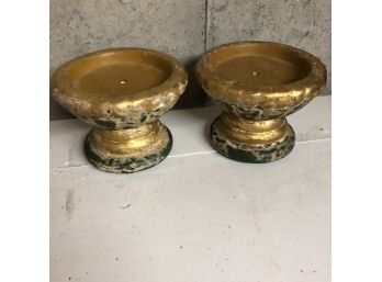Pair Of Candle Holders