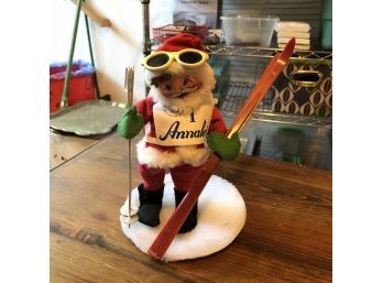 1993 Skiing Santa Annalee Doll 10'