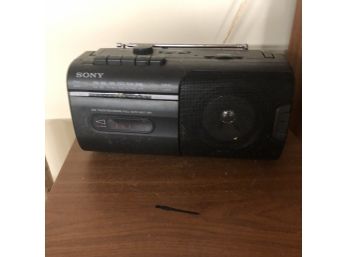 Vintage Sony Radio/Cassette Player