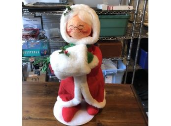 Mrs. Clause Musical Annalee Doll 18'