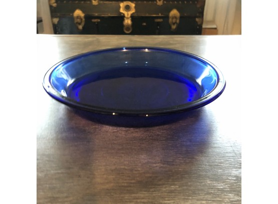 Cobalt Blue Pyrex Pie Plate