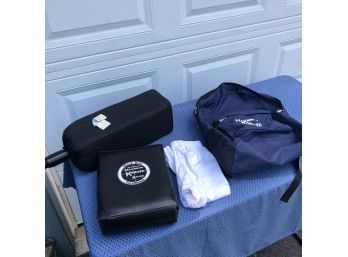 Kids Martial Arts Pads, Pants And Backpack