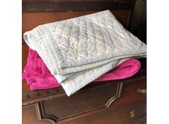 Set Of Two Blankets