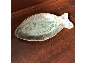 Pottery Fish Platter